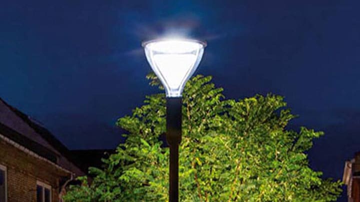 LED street lighting provides high quality of light