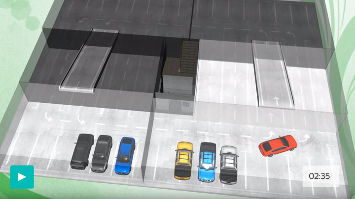 parking lights - greenparking video