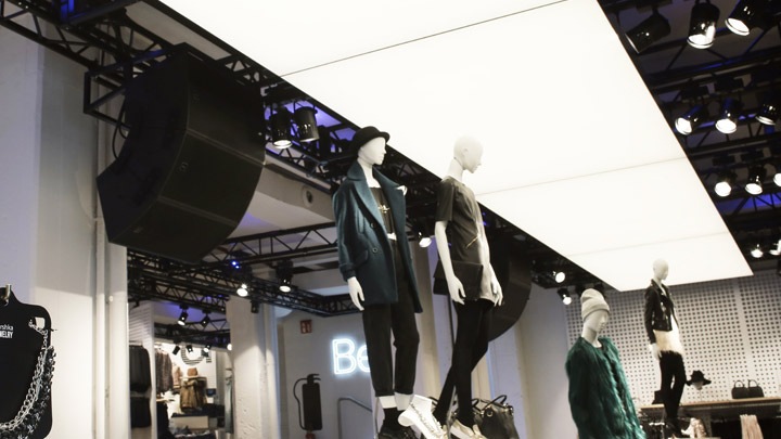 Smart tablet featuring ActiveSite cloud-hosted lighting platform - retail experience