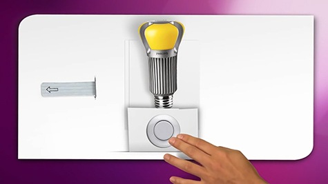 ‏‫إضاءة LED القابلة للتعتيم‬